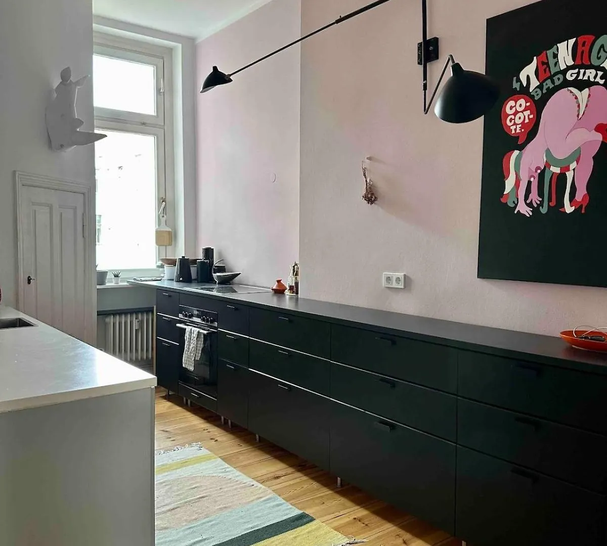 Colorful Design 2Room W Balcony Next Maybachufer Berlin Daire