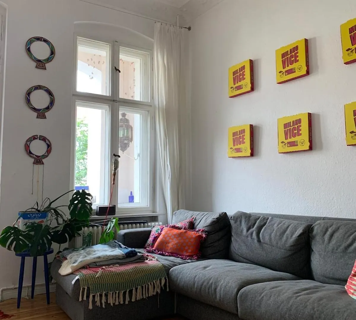 Colorful Design 2Room W Balcony Next Maybachufer Berlin